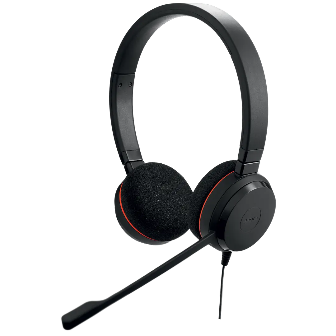 ヘッドホン Jabra EVOLVE 20 UC STEREO SME Jabra Evolve 20 UC stereo - headset - USB-C, USB-A - 4999-829-289
